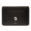 Karl Lagerfeld Sleeve Saffiano Monogram Ikonik KLCS16SAKHPKK 16" laptop tok, fekete