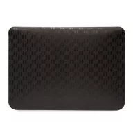   Karl Lagerfeld Sleeve Saffiano Monogram Ikonik KLCS16SAKHPKK 16" laptop tok, fekete