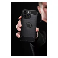 Forcell Carbon Motorola G54 szilikon tok, fekete