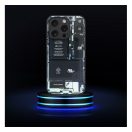 Tech iPhone X szilikon hátlap tok, fekete