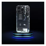 Tech iPhone X szilikon hátlap tok, fekete