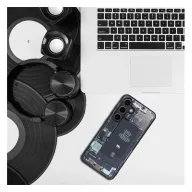 Tech Samsung A35 szilikon hátlap tok, szürke
