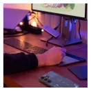 Tech Samsung A35 szilikon hátlap tok, szürke