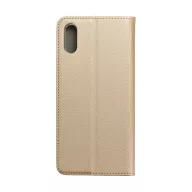 Magnet Xiaomi Redmi 9A mágneses flip tok, arany