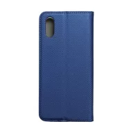 Magnet Xiaomi Redmi 9A mágneses flip tok, kék
