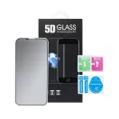 Apple iPhone 15/ iPhone 16 5D Full Glue betekintésgátló tempered glass kijelzővédő üvegfólia, fekete