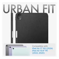   Spigen Urban Fit Apple iPad Air 11" (2024 / 2025 / 2026) / iPad Air 10.9" (2022 / 2020) tok, fekete