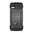 Evolveo Strongphone H1 DualSim vízálló nyomógombos mobiltelefon, fekete/ezüst