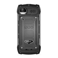   Evolveo Strongphone H1 DualSim vízálló nyomógombos mobiltelefon, fekete/ezüst