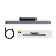 Baseus Magnetic mágneses lámpa érintőpanellel, szürke