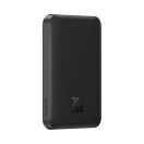 Baseus Mágneses Mini Powerbank, 5000mAh, USB-C 20W, fekete