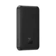 Baseus Mágneses Mini Powerbank, 5000mAh, USB-C 20W, fekete