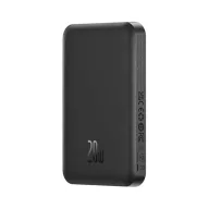 Baseus Mágneses Mini Powerbank, 5000mAh, USB-C 20W, fekete