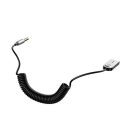 Baseus USB-A Bluetooth 5.0 audioadapter, AUX, fekete