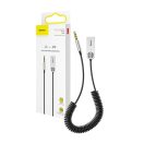 Baseus USB-A Bluetooth 5.0 audioadapter, AUX, fekete