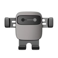   Baseus Cube gravitációs telefontartó szellőzőrácsra, alumínium, fekete