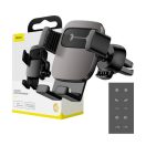 Baseus Cube gravitációs telefontartó szellőzőrácsra, alumínium, fekete