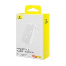 Baseus Magnetic Mini Powerbank, 10000mAh, Lightning, 20W, MagSafe, fehér