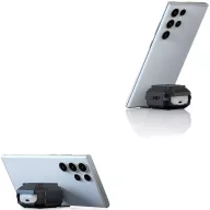   Dux Ducis Secg Samsung Galaxy Buds Live/Buds PRO/Buds2/Buds2 Pro tok karabinerrel, fekete