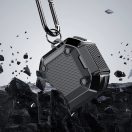 Dux Ducis Secg Samsung Galaxy Buds Live/Buds PRO/Buds2/Buds2 Pro tok karabinerrel, fekete