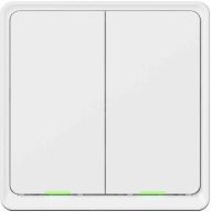   TESLA okos dupla kapcsoló, ZigBee protokollal, TESLA mobilalkalmazás támogatással, fehér