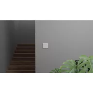   TESLA okos dupla kapcsoló, ZigBee protokollal, TESLA mobilalkalmazás támogatással, fehér