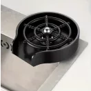 Wooze Glass Washer Automata pohár- és üvegmosó és öblítő szett, nagynyomású fúvókával, rugalmas csatlakozóval, fekete