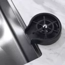 Wooze Glass Washer Automata pohár- és üvegmosó és öblítő szett, nagynyomású fúvókával, rugalmas csatlakozóval, fekete