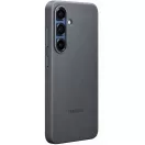 Samsung Galaxy S25 vegán gyári bőrtok, fekete (Új, Csomagolássérült)