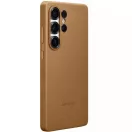 Samsung Galaxy S25 Ultra vegán gyári bőrtok, arany (Új, Csomagolássérült)