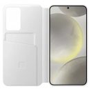 Samsung Galaxy S24 Plus Smart View Wallet gyári tok, fehér, EF-ZS926CWEGWW-B-IT