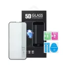 Motorola Edge 60 Pro 5D Full Glue tempered glass kijelzővédő üvegfólia, fekete