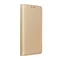 Magnet Motorola Edge 60 Pro mágneses flip tok, arany