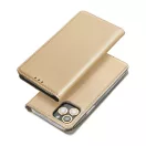 Magnet Motorola Edge 60 Pro mágneses flip tok, arany