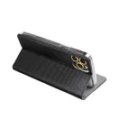 Magnet Motorola Edge 60 Pro mágneses flip tok, fekete