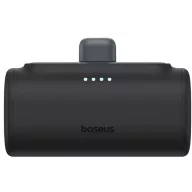   Baseus Compact powerbank / külső akkumulátor USB-C csatlakozóval, 5000mAh, PD, 20W, fekete
