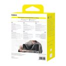 Baseus Compact powerbank / külső akkumulátor USB-C csatlakozóval, 5000mAh, PD, 20W, fekete