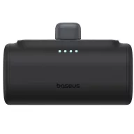   Baseus Compact powerbank / külső akkumulátor Lightning csatlakozóval, 5000mAh, PD, 20W, fekete