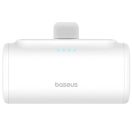 Baseus Compact powerbank / külső akkumulátor USB-C csatlakozóval, 5000mAh, PD, 20W, fehér