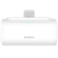   Baseus Compact powerbank / külső akkumulátor USB-C csatlakozóval, 5000mAh, PD, 20W, fehér
