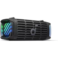   Anker SoundCore Boom 3i hordozható vízálló bluetooth hangszóró, 50W, RGB, fekete