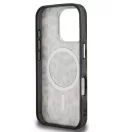 Karl Lagerfeld IML Leopard iPhone 16 Pro Max MagSafe kompatibilis leopárd mintás hátlap tok, barna