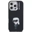 Karl Lagerfeld IML Aquarelle Karl iPhone 15 Pro hátlap tok, fekete
