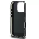 Karl Lagerfeld IML Aquarelle Karl and Choupette iPhone 16 Pro Max hátlap tok, fekete