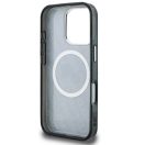 Karl Lagerfeld IML K&CH Heads Repeated Logo iPhone 16 Pro MagSafe kompatibilis hátlap tok, fekete