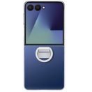 Samsung Galaxy Z Flip 7 Ring Clear Cover gyári szilikon tok, átlátszó