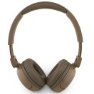 Guess Script Metal Logo Wireless vezeték nélküli fejhallgató, barna