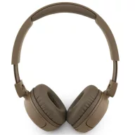   Guess Script Metal Logo Wireless vezeték nélküli fejhallgató, barna