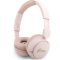 Guess Script Metal Logo Wireless vezeték nélküli fejhallgató, rózsaszín
