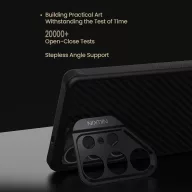   Nillkin CarboProp Aramid Samsung Galaxy S25 Ultra mágneses műanyag hátlap tok, fekete